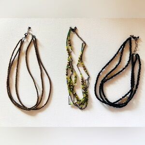 Lot of 3 Silpada necklaces